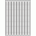 062 - Label Size 20mm x 10mm - 252 labels per sheet