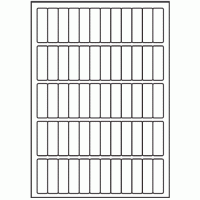 063 - Label Size 16mm x 52mm - 60 labels per sheet