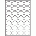 076 - Label Size 49mm x 35mm - 28 labels per sheet