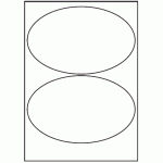 080 - Label Size 200mm x 125mm - 2 labels per sheet