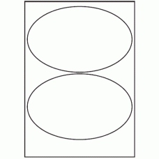 080 - Label Size 200mm x 125mm - 2 labels per sheet 