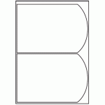 099 - Label Size 204mm x 139.6mm - 2 labels per sheet