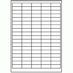 111 - Label Size 40mm x 15mm - 90 labels per sheet