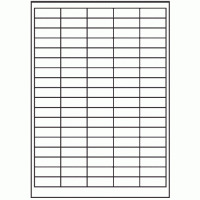 111 - Label Size 40mm x 15mm - 90 labels per sheet