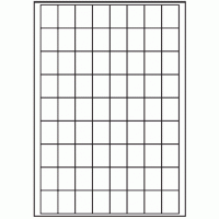 115 - Label Size 24mm x 32mm - 72 labels per sheet