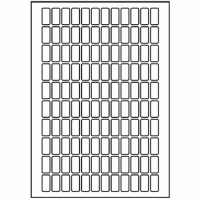 116 - Label Size 12mm x 25mm - 120 labels per sheet