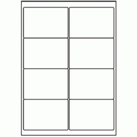 125 - Label Size 99.1mm x 67.7mm - 8 labels per sheet