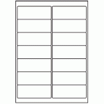 126 - Label Size 99.1mm x 38.1mm - 14 labels per sheet