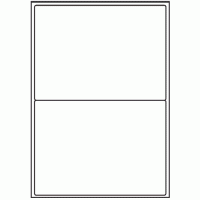 132 - Label Size 199.6mm x 143.5mm - 2 labels per sheet