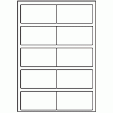 140 - Label Size 97mm x 50mm - 10 labels per sheet