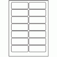 142 - Label Size 90mm x 35mm - 14 labels per sheet