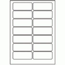 142 - Label Size 90mm x 35mm - 14 labels per sheet