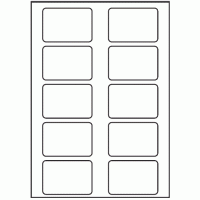 143 - Label Size 75mm x 51mm - 10 labels per sheet