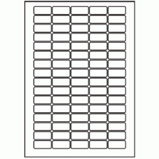 147 - Label Size 33.5mm x 15mm - 80 labels per sheet