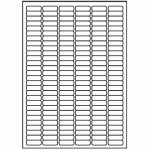 148 - Label Size 30mm x 10mm - 168 labels per sheet