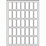 149 - Label Size 24mm x 51mm - 35 labels per sheet