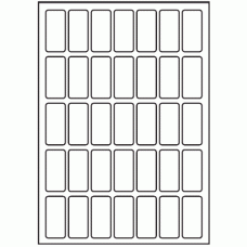 149 - Label Size 24mm x 51mm - 35 labels per sheet