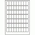 151 - Label Size 21mm x 34mm - 63 labels per sheet