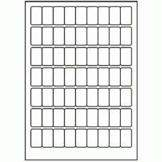 151 - Label Size 21mm x 34mm - 63 labels per sheet