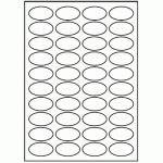 154 - Label Size 45mm x 25mm - 40 labels per sheet