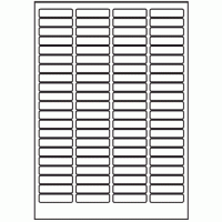 158 - Label Size 46mm x 11.1mm - 84 labels per sheet