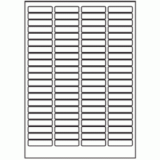 158 - Label Size 46mm x 11.1mm - 84 labels per sheet 