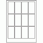 178 - Label Size 45mm x 84mm - 12 labels per sheet