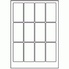 178 - Label Size 45mm x 84mm - 12 labels per sheet 