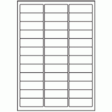 179 - Label Size 63.5mm x 23mm - 36 labels per sheet 