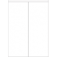 40012 - Label Size 105mm x 285.2mm - 2 label(s) per sheet