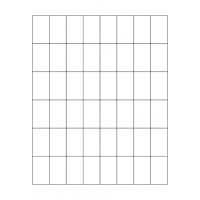 40015 - Label Size 25mm x 41.5mm - 48 label(s) per sheet