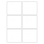 40018 - Label Size 99mm x 89mm - 6 label(s) per sheet