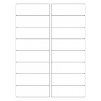 40022 - Label Size 99mm x 34mm - 16 label(s) per sheet