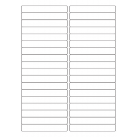 40024 - Label Size 99mm x 15mm - 36 label(s) per sheet