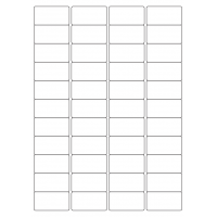 40049 - Label Size 48.5mm x 25.4mm - 44 label(s) per sheet