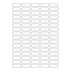 40240 - Label Size 34.827mm x 11.827mm - 80 label(s) per sheet
