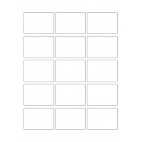 40241 - Label Size 63mm x 45mm - 15 label(s) per sheet