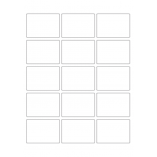 40241 - Label Size 63mm x 45mm - 15 label(s) per sheet