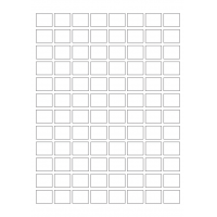40242 - Label Size 22mm x 18mm - 96 label(s) per sheet