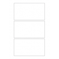 40245 - Label Size 155mm x 85mm - 3 label(s) per sheet