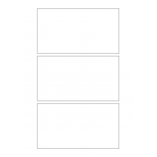 40245 - Label Size 155mm x 85mm - 3 label(s) per sheet