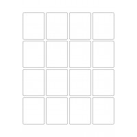 40256 - Label Size 46mm x 57mm - 16 label(s) per sheet