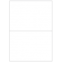 40258 - Label Size 205mm x 145mm - 2 label(s) per sheet