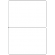 40258 - Label Size 205mm x 145mm - 2 label(s) per sheet