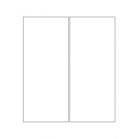 40273 - Label Size 97mm x 225mm - 2 label(s) per sheet