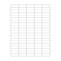 40279 - Label Size 38mm x 12.5mm - 100 label(s) per sheet