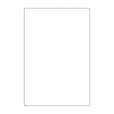 40285 - Label Size 170mm x 253mm - 1 label(s) per sheet