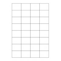 40294 - Label Size 45mm x 33mm - 32 label(s) per sheet