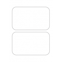 40295 - Label Size 180mm x 110mm - 2 label(s) per sheet