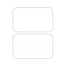 40295 - Label Size 180mm x 110mm - 2 label(s) per sheet